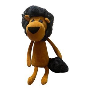 Jellycat Blue Golden Tan Lancelot Lion Swellegant Stuffed Animal Plush 13"